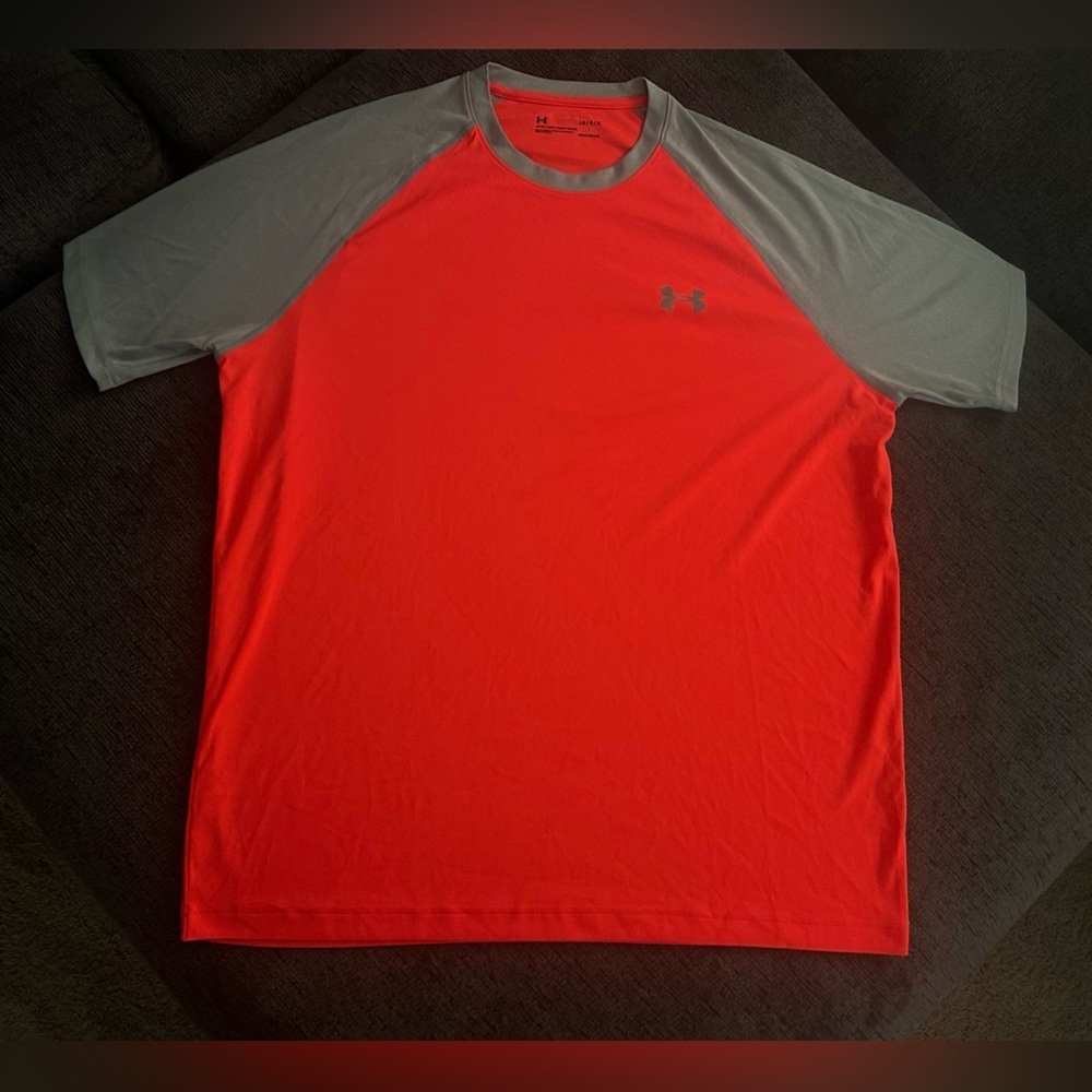 Under Armour heatgear shirt orange